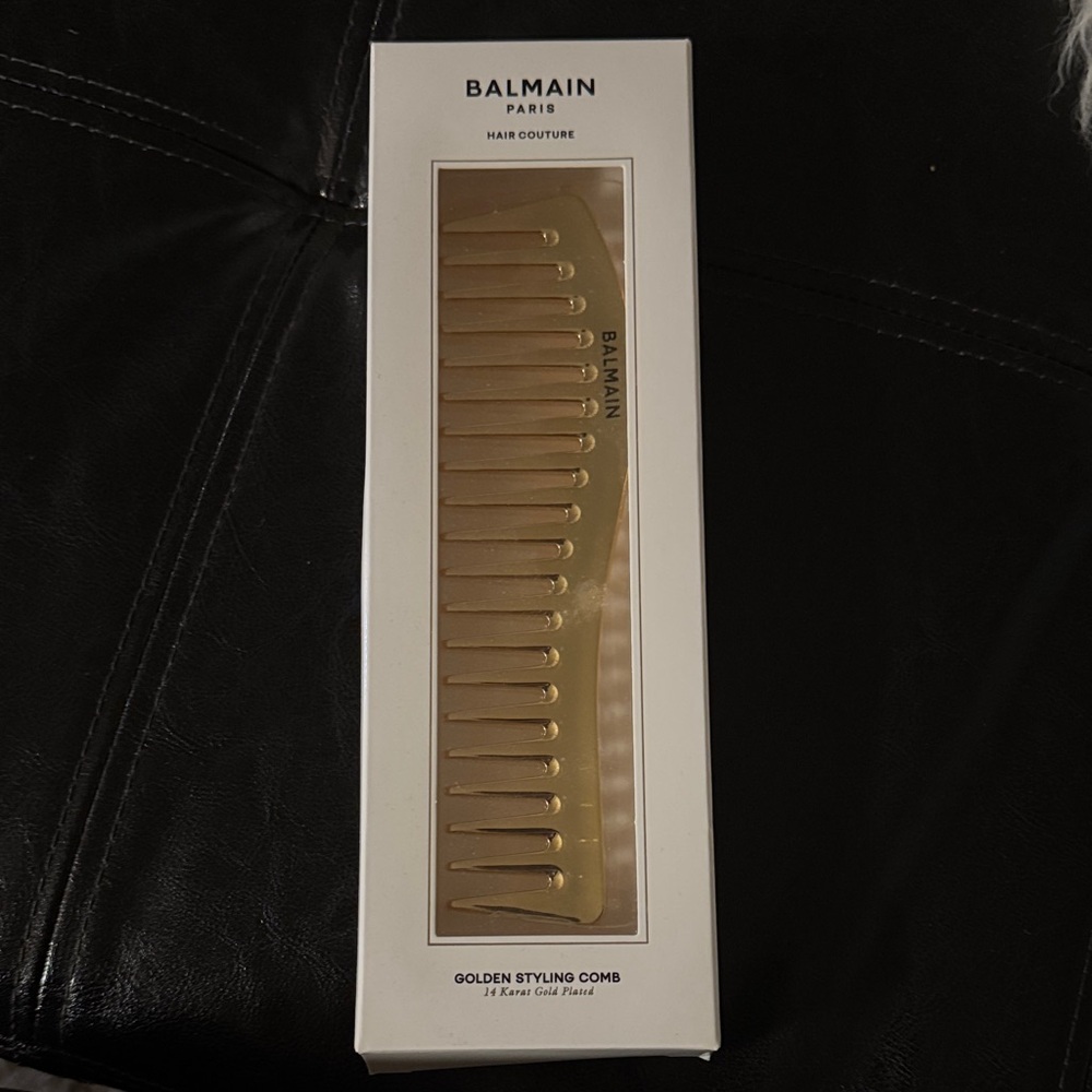 Balmain Gold Hair Comb